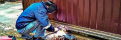 сварка ворот в Рославле